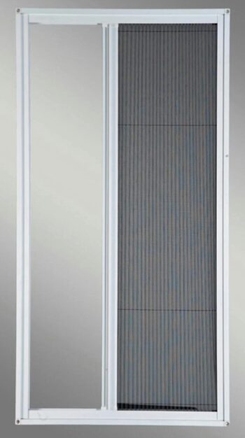 Plise Pileli Sürgülü Kapı Sinekliği ( Demir Kapı,pimapen Kapı)0,90 Cm-0,210 Cm - Beyaz